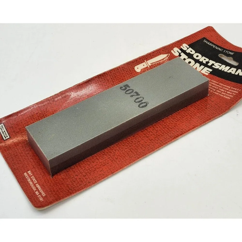 Sportsman Stone Sharpening Stone #50700 Bay State Abrasives 6 5/8